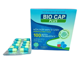 Bio Cap Plus 100 milion Probiotics (H/100v) (viên nang)(Date cận)