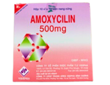 Amoxycilin 500Mg Vidipha (Hồng) (H/100V) (viên nang)