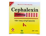 Cephalexin 500Mg Vidipha (Vàng) (H/100V) (viên nang)
