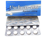 Usclovir Acyclovir 400mg USP (H/30v)(Date cận) (viên nén)