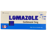 Lomazole Carbimazol 5mg USP (H/100v)