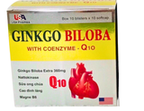 Ginkgo Biloba With Coenzyme Q10 Usa Pharma (H100v) (Vàng) (6)