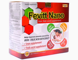 Fevitt Nano Rostex Pharma USA Đỏ (H/100v)