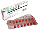 Simhasan Simvastatin 20mg Hasan (H/30v)