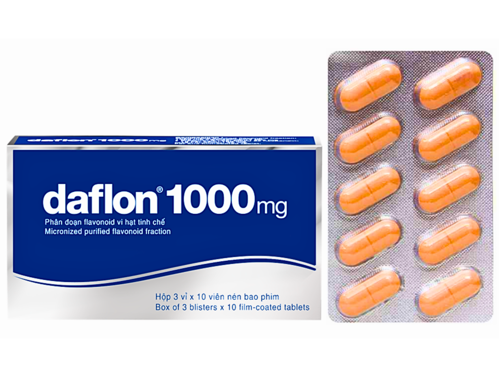 Daflon 1000mg Servier (H/30v) – SHOPTHUOC