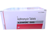 Aziwok Azithromycin 500 Wockhardt (H/30V)