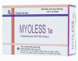 Myoless Tab Eperison HCL 50mg Asia Pharm (H/100v) (viên nén)