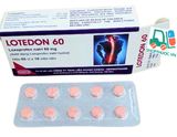 Lotedon Loxoprofen natri 60mg Hasan (H/50v) (viên nén)