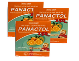 Combo 10 Hộp Panactol Paraceramol 150Mg Khapharco (H/24 gói)