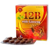 12B with Ginseng USA Pharma (H/100v) (viên nang)