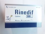 Rinedif Cefdinir 300mg Trust Farma (H/100v)