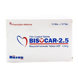 Bisocar 2.5Mg   Rusan Pharm (H/100v)