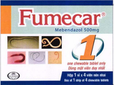 Fumecar Mebendazol 500 Mg Glomed (H/1V)