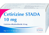 Cetirizin 10mg Stada (H/100v)(viên nén)(Date cận)