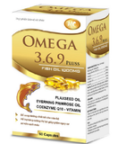 Alaska Omega 3 6 9 Pluss 1000mg Santex (C/60v) (viên nang)