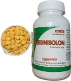 Prednisolon 5mg Phapharco (C/500v) (viên vàng) (viên nén)