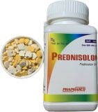 Prednisolon 5mg Phapharco (C/500v) (trắng vàng) (viên nén)