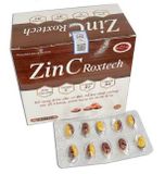 Viên Kẽm ZinC Roxtech Nâu (H/100v)