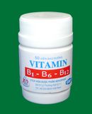 Vitamin B1 - B6 - B12 Mekophar (1C/50V)