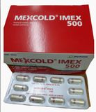 Mexcold Paracetamol 500mg Capsules Imexpharm (H/100v) (viên nang)