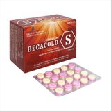 Becacold - S Cảm & Cúm Becamex (H/100v) (Đỏ) (viên nén)