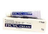 Ficyc Cream Acyclovir 5% (Lốc/10T/5Gr)