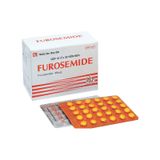 Furosemide 40mg Mekophar (H/300v) (viên nén)