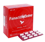 Panactol Extra Khapharco Pharm (H/180V) (Đỏ) (viên nén)