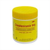 Clorpheniramin 4mg Donaipharm (C/500v) (viên nén)