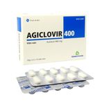 Agiclovir 400mg Agimexpharm (H/30v) (viên nén)