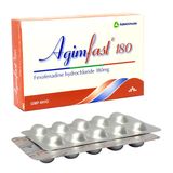 Agimfast Fexofenadin 180Mg Agimexpharm (H/20v) (viên nén)