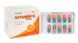 Vitamin C 500mg S.pharm (H/100V) (viên nang)(Date Cận)