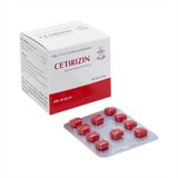 Cetirizin Hydrochlorid 10mg Khánh Hội (H/100v)