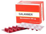 Galanmer Mecobalamin 500mcg Bidiphar (H/100v) (viên nang)