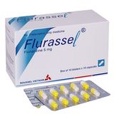 Flurassel Flunarizin 5mg Roussel Vietnam (H/100v)