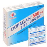Dopagan Paracetamol 500mg Domesco (H/16v)(date cận) (viên nén sủi bọt)