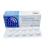 Allopurinol 300Mg Stella (H/30V) (viên nén)