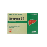 Liverton 70 Pymepharco (H/100v) (Date cận) (viên nang cứng)