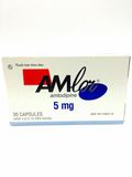 Amlor 5mg Capsules Pfizer (H/30v) (viên nang)