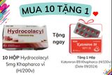 Combo 10 Hộp Hydrocolacyl 5mg vỉ Khapharco (H/200v) (viên nén) tặng 1 Hộp Katoniron B9 Khapharco (H/100v)(Date 09/2024)