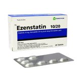 Ezenstatin 10/20 Agimexpharm (H/28v) (viên nén)