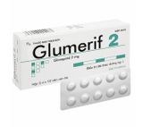 Glumerif Glimepirid 2mg Dhg (H/30v) (viên nén)