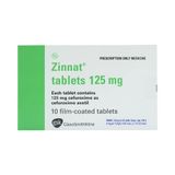 Zinnat 125Mg Gsk (H/10V)