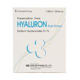 Hyaluron Eye Drops 0.1% Hanlim Pharm (Hộp/30 Ống)