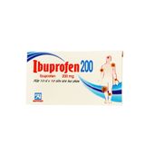 Ibuprofen 200mg Nadyphar (H/100v) (viên nén bao phim)