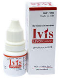 Nhỏ Mắt Ivis Levofloxacin 0,5% Dhg (C/5ml)