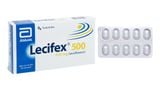 Lecifex Levofloxacin 500mg Abbott (H/10v) (viên nén bao phim)