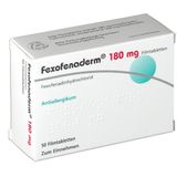 Fexofenaderm Fexofenadin 180Mg Hasan (H/100v)