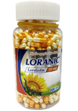 Loranic Loratadin 10mg Nic (C/500v) (viên nang) (Màu ngẫu nhiên)