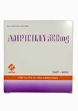 Ampicilin 500Mg Vidipha (H/100V) (viên nang)